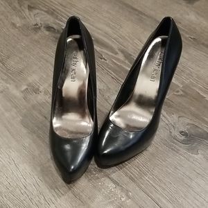 Cathy Jean leather heels